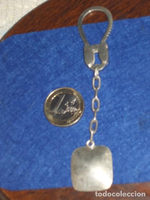 Coleccionismo de llaveros: LLAVERO DE PLATA,CHAPA PARA GRABAR. - Foto 2