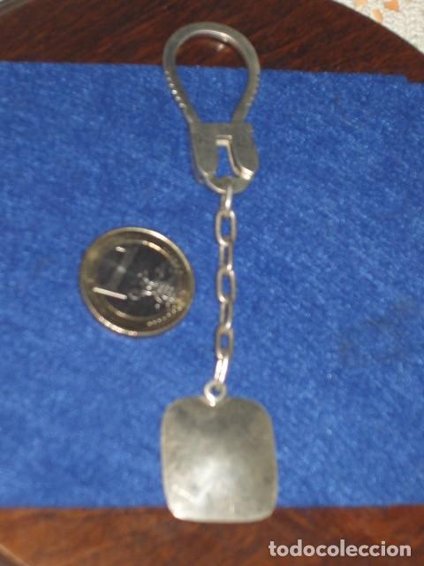 Coleccionismo de llaveros: LLAVERO DE PLATA,CHAPA PARA GRABAR. - Foto 3