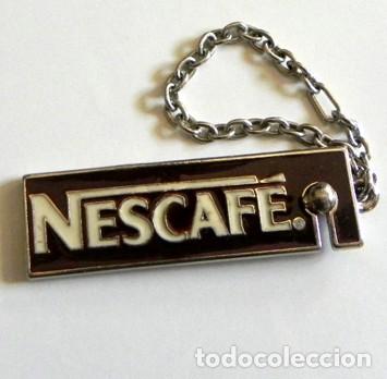 Coleccionismo de llaveros: LLAVERO PUBLICITARIO - NESCAF&Eacute; - LOGOTIPO - PUBLICIDAD DE CAF&Eacute; - LOGO - DE METAL