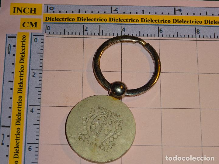 Coleccionismo de llaveros: LLAVERO DE BEBIDAS. ROSTOY. BODEGAS MAZORRAL - Foto 2