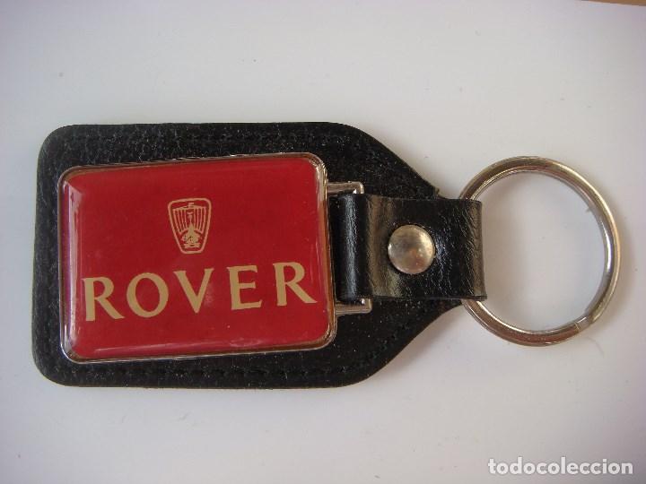 Coleccionismo de llaveros: LLAVERO DE LA MARCA DE COCHE ROVER DE CUERO (#)