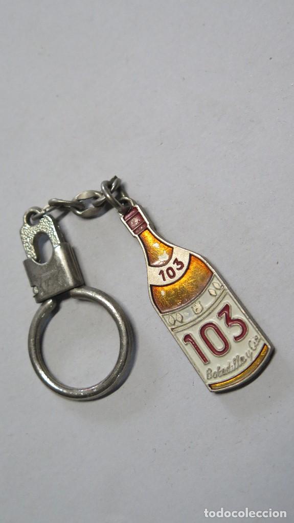 Coleccionismo de llaveros: LLAVERO BOTELLA BOBADILLA Y CIA 103 - Foto 1