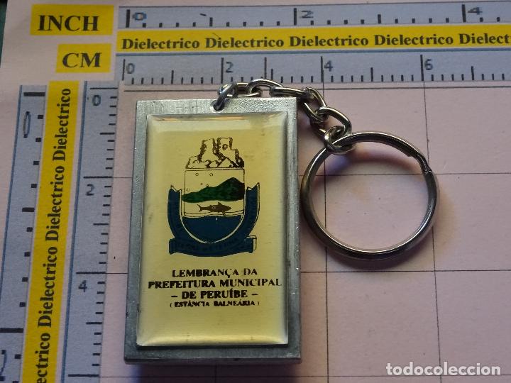 Coleccionismo de llaveros: LLAVERO DE TURISMO. PERUIBE, BRASIL - Foto 2