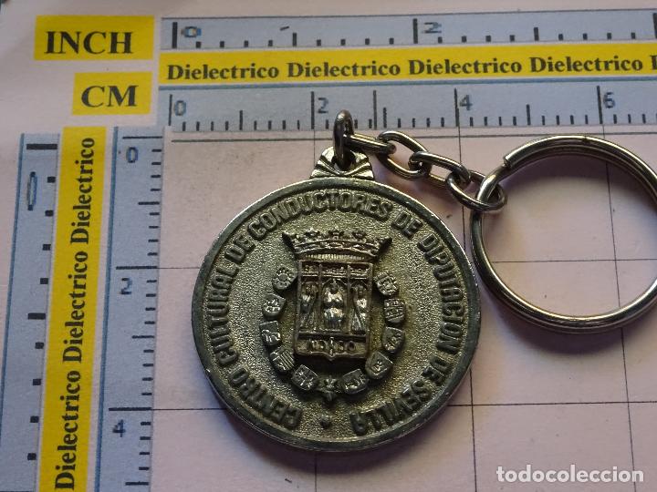 Colecionismo de porta-chaves: LLAVERO DEL CENTRO CULTURAL DE CONDUCTORES DE SEVILLA. PARQUE M&Oacute;VIL SEVILLANO
