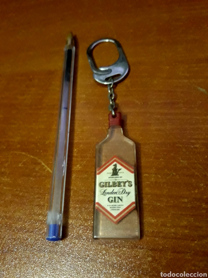 Coleccionismo de llaveros: 1 Llavero Alcohol/Ginebra Gilbey's