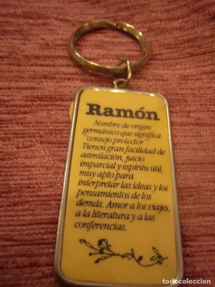 llavero nombre ramón con significado, metal, añ - Acquista Portachiavi  antichi e di collezione su todocoleccion