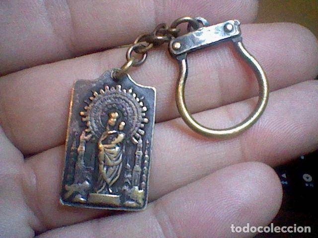Coleccionismo de llaveros: ANTIGUO LLAVERO A&Ntilde;OS 50 CREO VIRGEN PILAR