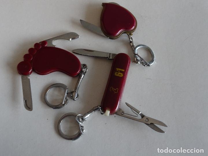 Coleccionismo de llaveros: LOTE DE 3 LLAVEROS DIFERENTES FORMAS Y MULTIUSOS - Foto 2