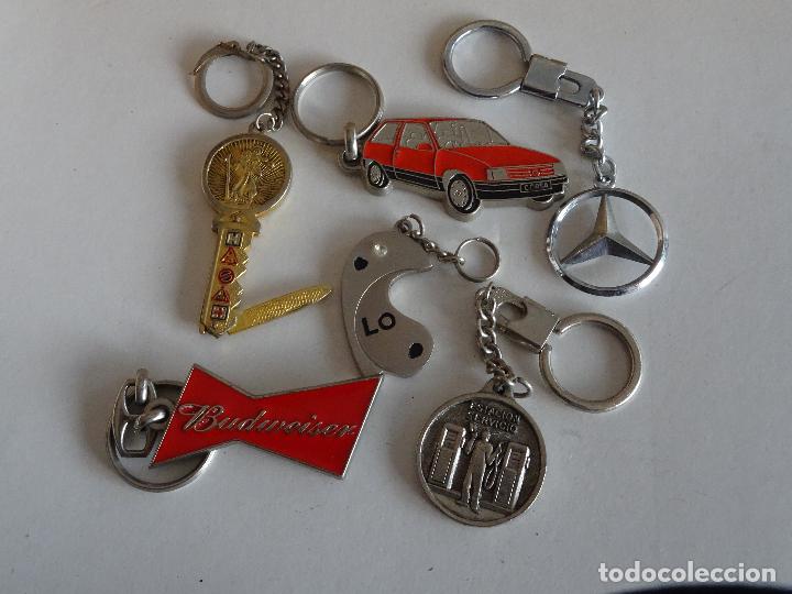 Coleccionismo de llaveros: LOTE DE LLAVEROS DIFERENTES FORMAS - Foto 1