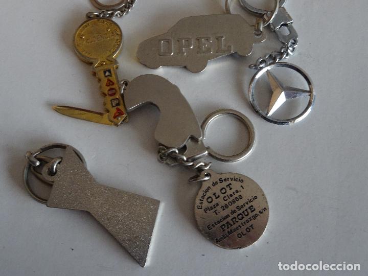 Coleccionismo de llaveros: LOTE DE LLAVEROS DIFERENTES FORMAS - Foto 4