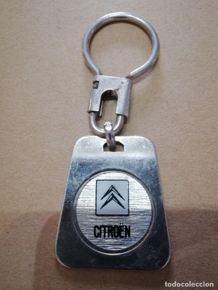 Coleccionismo de llaveros: LLAVERO VINTAGE MET&Aacute;LICO LOGOTIPO CITRO&Euml;N (peso: 13 gramos)
