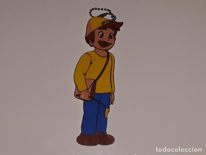Coleccionismo de llaveros: ANTIGUO LLAVERO GIGANTE - GRAN TAMA&Ntilde;O DE PEDRO - HEIDI A&Ntilde;OS 70