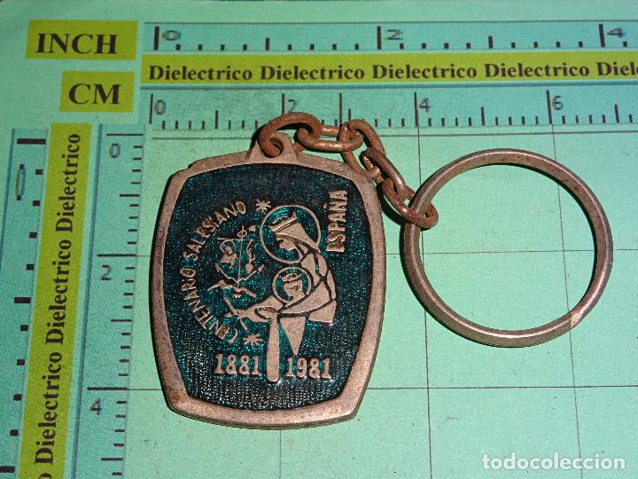 Collectionnisme de portes-cl&eacute;s: LLAVERO RELIGIOSO. CENTENARIO SALESIANO 1881 1981. DON BOSCO