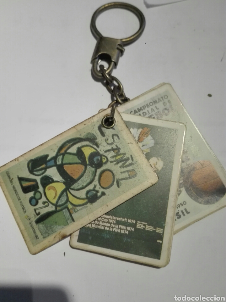 Collectionnisme de portes-cl&eacute;s: LLAVERO CARTELES MUNDIAL DE F&Uacute;TBOL 82