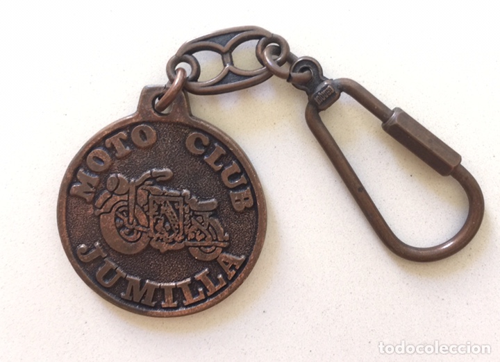 Collectionnisme de portes-cl&eacute;s: Llavero Moto Club Jumilla - I Concentraci&oacute;n Nacional Santa Ana 1983 - Jumilla (Murcia)