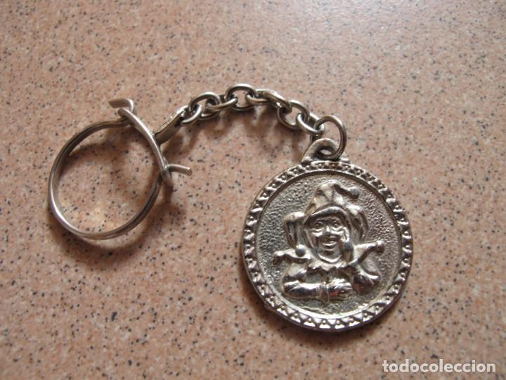 Coleccionismo de llaveros: LLAVERO BUFON PAYASO ARLEQUIN - Foto 1