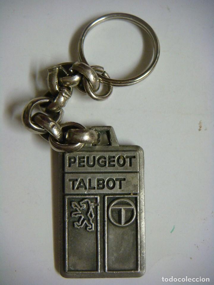Coleccionismo de llaveros: LLAVERO DE LA MARCA DE COCHE PEUGEOT TALBO (#)