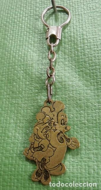 Coleccionismo de llaveros: Llavero Figura Metal Mickey y Minnie Mouse - Disney
