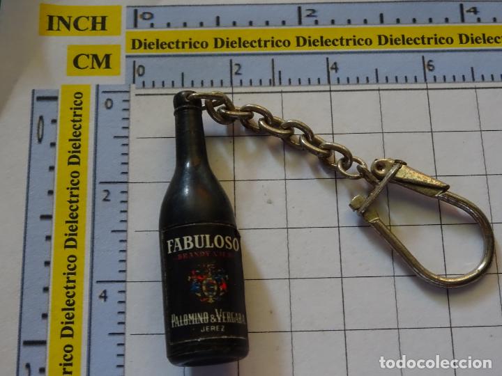 Coleccionismo de llaveros: LLAVERO FIGURA FIGURITA. A&Ntilde;OS 70 80. BEBIDAS. BOTELLA DE BRANDY FABULOSO