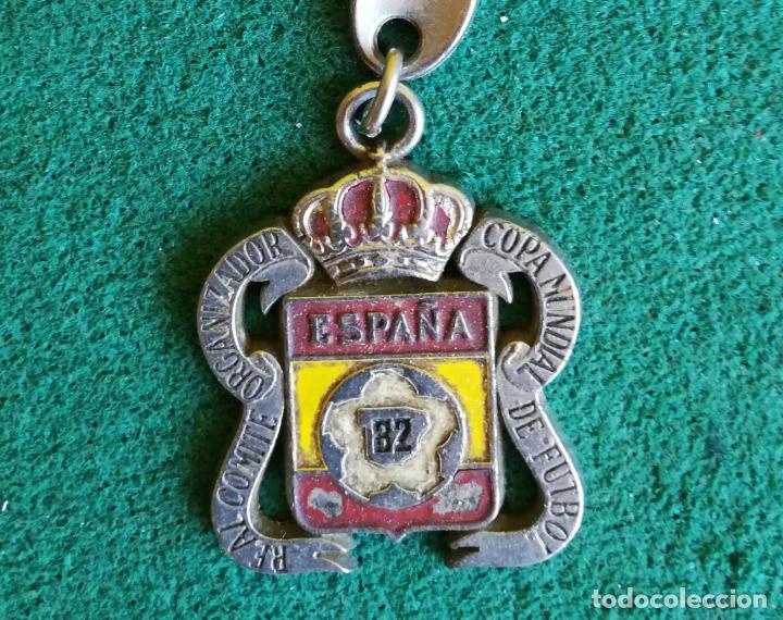 Collectionnisme de portes-cl&eacute;s: LLAVERO COMIT&Eacute; ORGANIZADOR MUNDIAL F&Uacute;TBOL ESPA&Ntilde;A 82 - CIERRA PERFECTAMENTE - CV