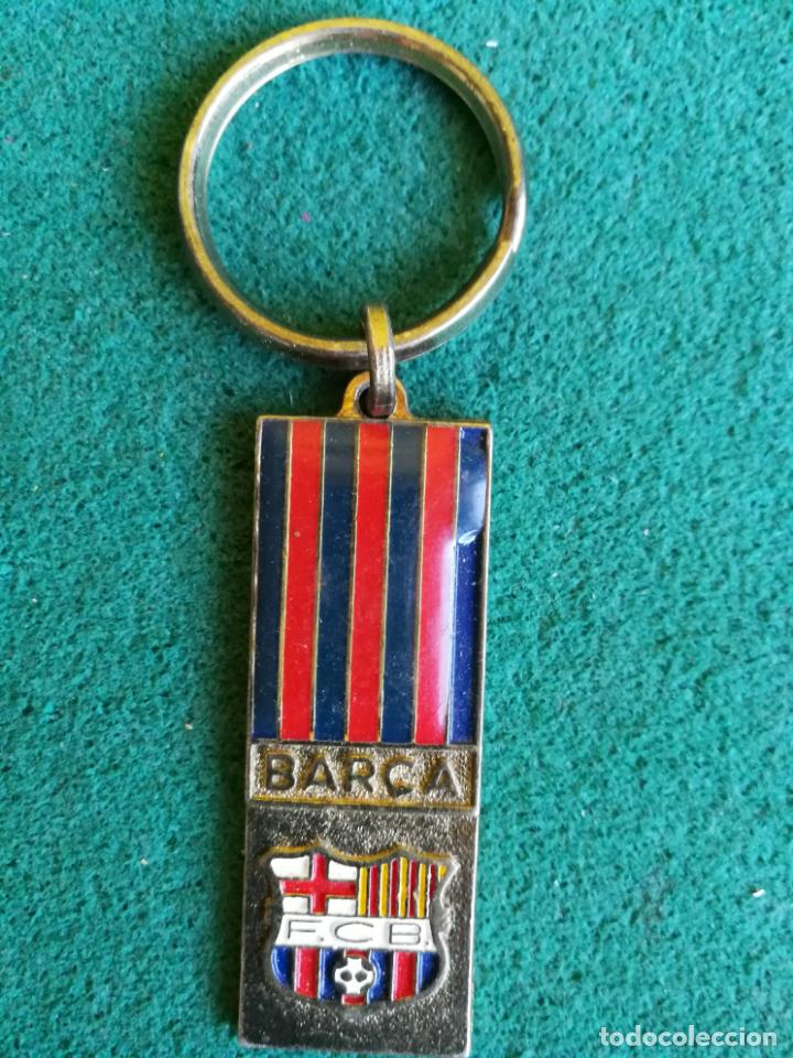 Collectionnisme de portes-cl&eacute;s: LLAVERO F&Uacute;TBOL CLUB BARCELONA - CIERRA PERFECTAMENTE - CV