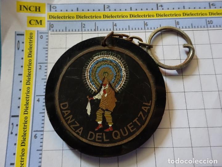 Sammlung von Schl&uuml;sselanh&auml;ngern: LLAVERO DE TURISMO. A&Ntilde;OS 70 80. DANZA DEL QUETZAL, TIPISMO MEXICANO. M&Eacute;XICO