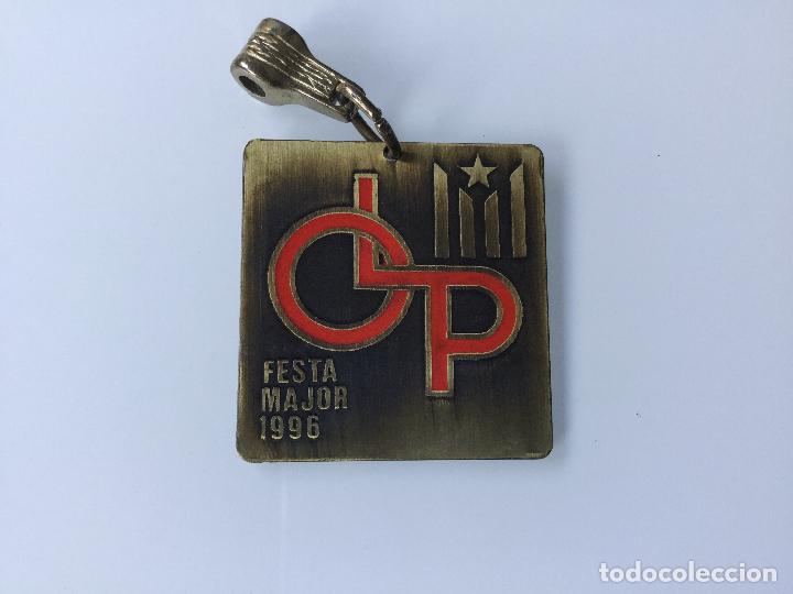 Collectionnisme de portes-cl&eacute;s: LLAVERO FESTA MAJOR OLP PALLARS SOBIRA 1996. Estelada. Indepedentista