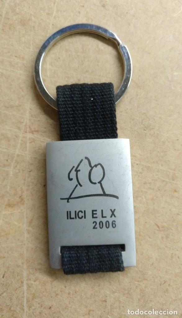 Coleccionismo de llaveros: antiguo llavero ilici elx 2006