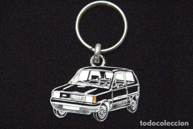 Coleccionismo de llaveros: llavero seat panda negro