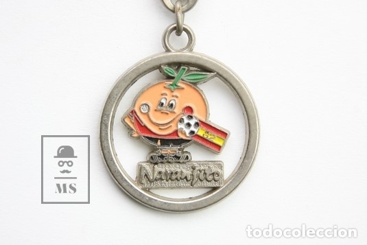 Coleccionismo de llaveros: Llavero Publicitario De Metal - Naranjito Mundial Espa&ntilde;a 82