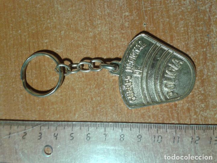 Sammlung von Schl&uuml;sselanh&auml;ngern: LLAVERO. POLICIA NACIONAL