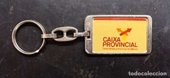 Coleccionismo de llaveros: antiguo llavero caixa provincial de valencia
