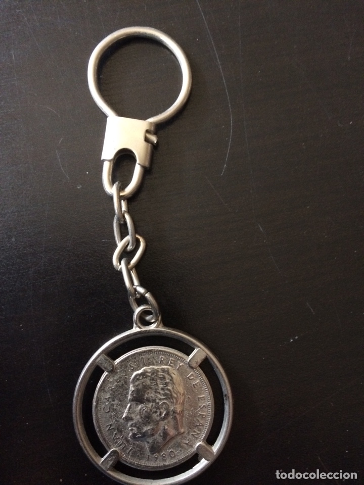 Collectionnisme de portes-cl&eacute;s: Llavero 25 pesetas espa&ntilde;a 1982