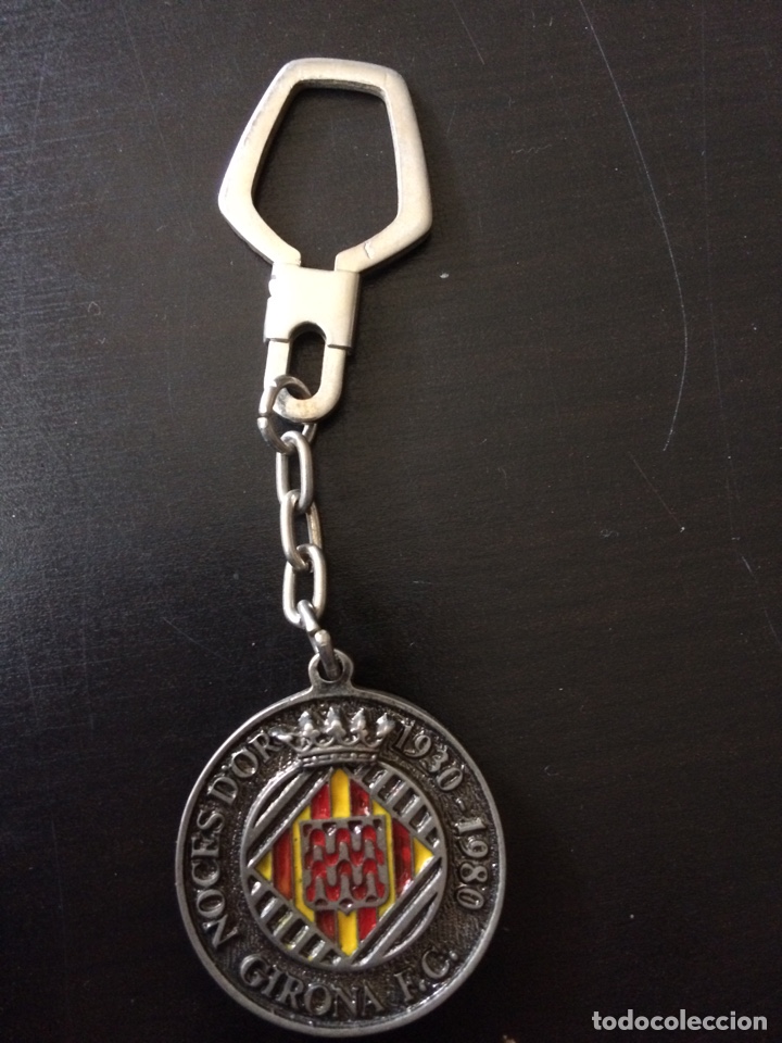 Collectionnisme de portes-cl&eacute;s: Llavero fultbol girona 50 aniversario