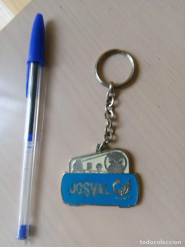 Coleccionismo de llaveros: LLAVERO JOSVAL COMPRESORES ZARAGOZA - Foto 1