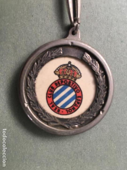 Coleccionismo de llaveros: ANTIGUO LLAVERO METALICO DEL REAL CLUB DEPORTIVO ESPA&Ntilde;OL