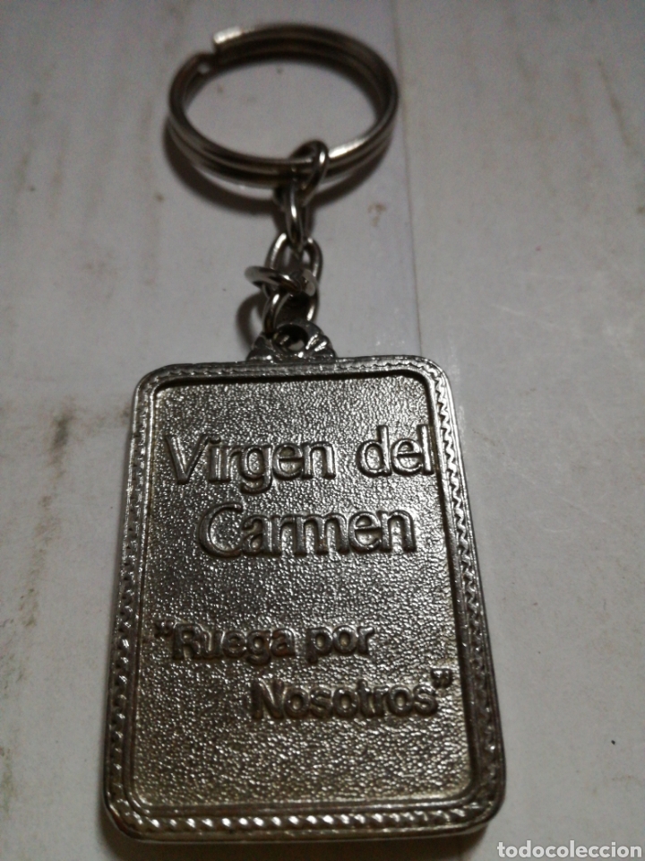 Coleccionismo de llaveros: Llavero virgen del Carmen - Foto 2
