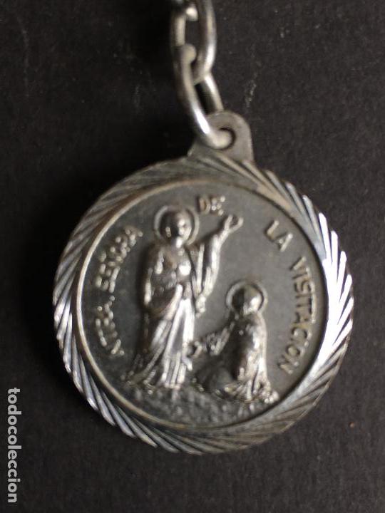 Coleccionismo de llaveros: LLAVERO METALICO NTRA. SE&Ntilde;ORA DE LA VISITACI&Oacute;N, Y M. TERESA GALLIFA SP
