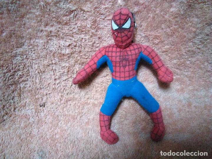 Coleccionismo de llaveros: LLAVERO COLGANTE PARA COCHE SPIDERMAN DE PELUCHE