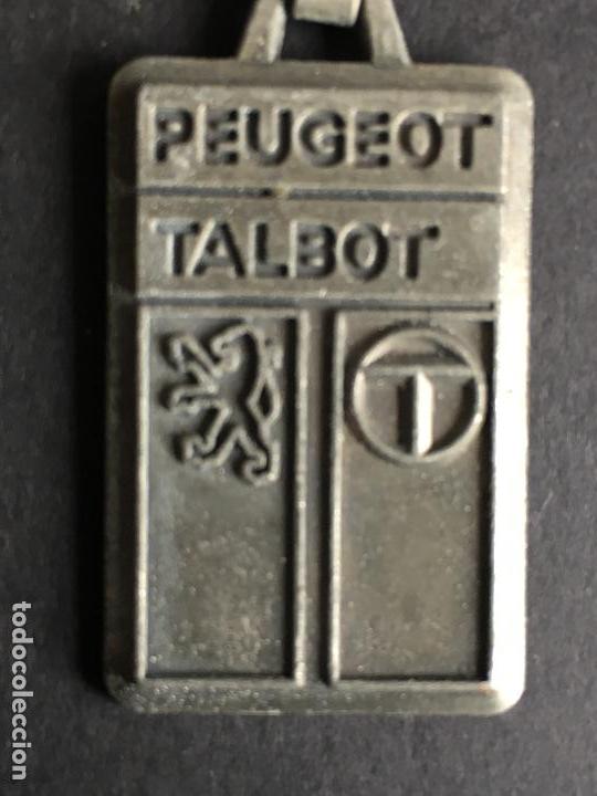 Coleccionismo de llaveros: LLAVERO METALICO DE LA MARCA PEUGEOT TALBOT
