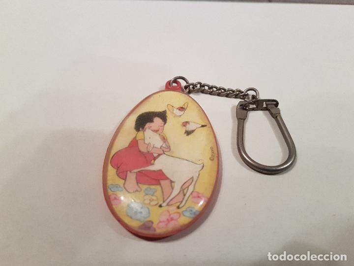 Coleccionismo de llaveros: antiguo llavero heidi muy buen estado ver fotos