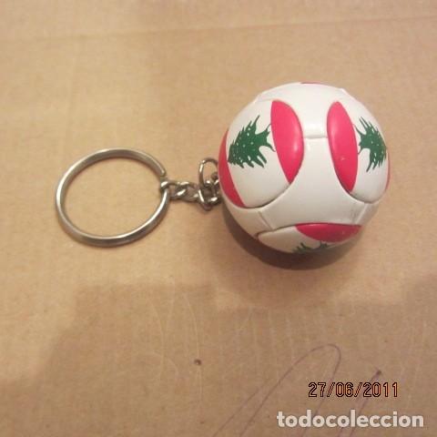 Sammlung von Schl&uuml;sselanh&auml;ngern: ANTIGUO LLAVERO BALON DE FUTBOL BUEN ESTADO VER FOTOS