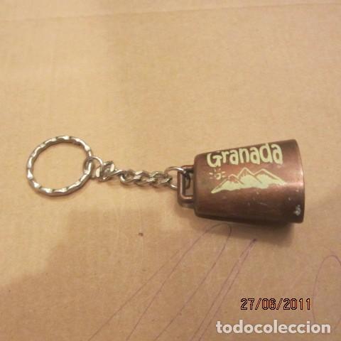 Sammlung von Schl&uuml;sselanh&auml;ngern: llavero cencerro Galicia