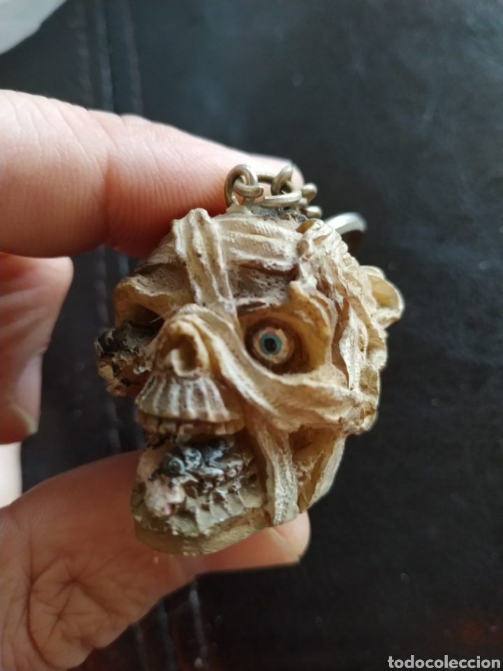 Coleccionismo de llaveros: Llavero calavera mounstruo - Foto 1