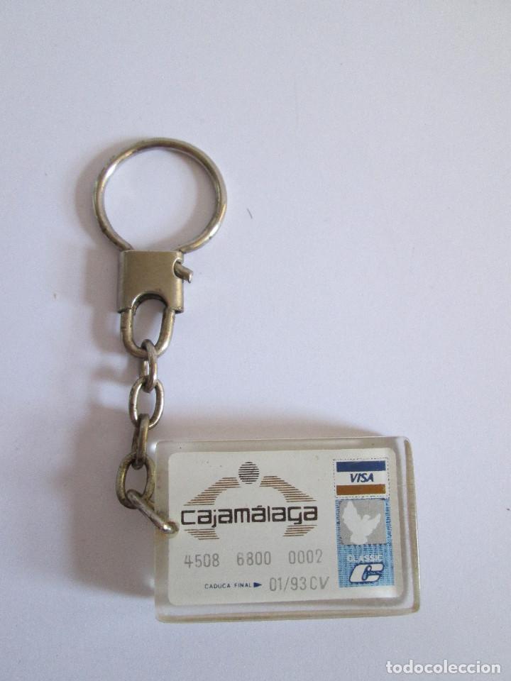 Collection of Keychains: LLAVERO CAJAMALAGA - 4,3X2,8X0,7