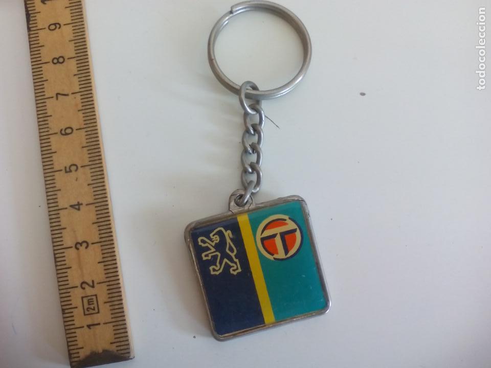 Coleccionismo de llaveros: LLAVERO. PEUGEOT BURGOS TALLERES PEDRO. COCHES. KEY CHAIN