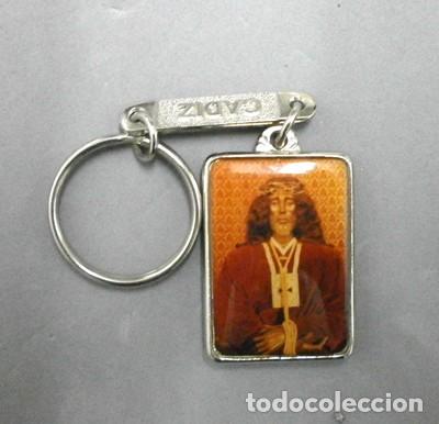 Coleccionismo de llaveros: LLAVERO DE METAL CRISTO DE MEDINACELI CON VIRGEN EN REVERSO - LLAV-8728 - B-167
