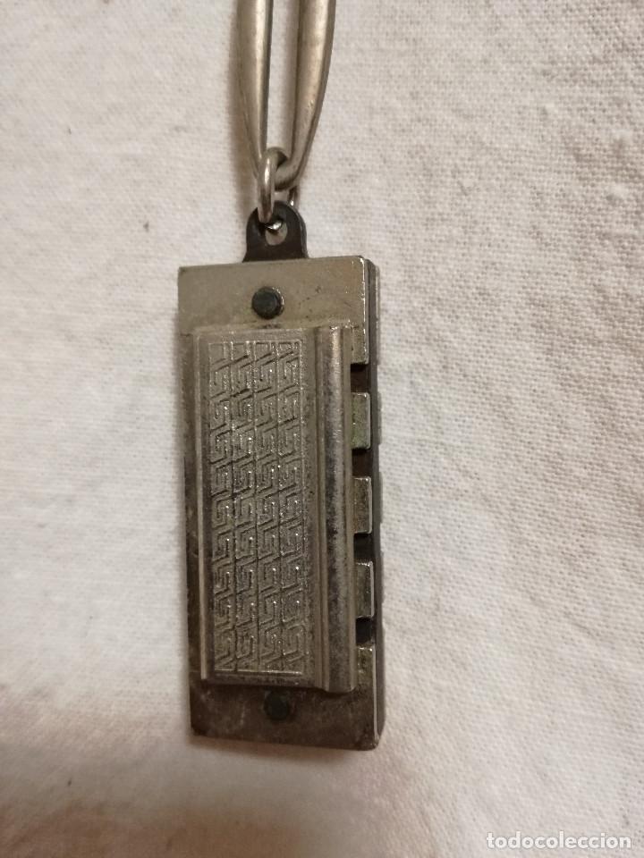 Coleccionismo de llaveros: LLAVERO DE METAL - ARMONICA FUNCIONAL (OBJETOS MINIATURAS) - Foto 3