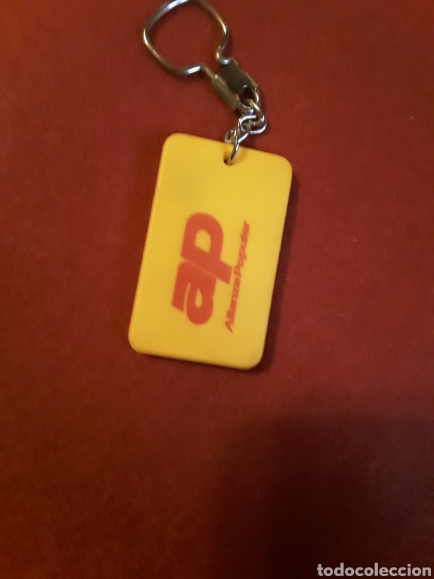 Collectionnisme de portes-cl&eacute;s: Llavero muy raro de Alianza Popular con puzzle de Filem&oacute;n