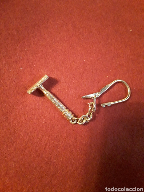 Collectionnisme de portes-cl&eacute;s: Llavero maquinilla de afeitar